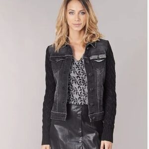 Desigual Black Jean Jacket